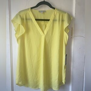 𝅺CHAUS New York Blouse Size M NWT